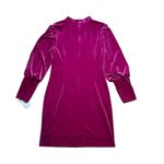 Aidan Mattox  Hot Pink Velvet Short Sheath Cocktail Dress US 12 Photo 9