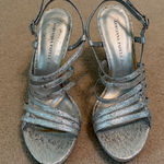 Adrianna Papell  Silver Heels Photo 0