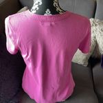 Ralph Lauren LAUREN  Pink T-Shirt Size Medium Photo 3