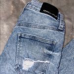 Kendall + Kylie  Light Blue Distressed Denim Ankle Jeans | Size 3/26 Photo 5