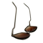 Women's Oversized Square Jackie O Cat Eye Hybrid Butterfly Fashion Sunglasses White Photo 4