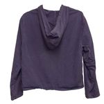 BTB Petite Vintage Purple Button Front Hoodie Jacket Size M Photo 3