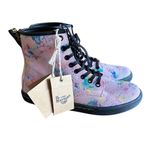 Dr. Martens Women’s Pink Sheridan Confetti Suede Boots Size 7 NEW MSRP 140.00 Photo 6