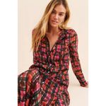 Free People Jerra Plaid Maxi Shirt Dress Photo 3