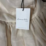 Anthropologie Mable tulle ruffle strapless elegant mini dress women Size small Photo 4