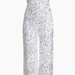Retrofête retrofete white sequin plunging v-neck jumpsuit new nwt Photo 7