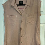 Jachs Jacks Girlfriend Women's Pink Button-Up Top Photo 2