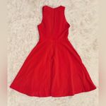 Dress the Population NWOT Catalina Fit and Flare Cocktail Dress in Poppy Sz S Photo 7
