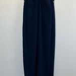 EUC Scott McClintock Navy Blue Maxi Dress Peekaboo Rhinestone Gown sz 10 Photo 6