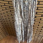 Blue Island ‎ Tan Snakeskin Print Strapless Maxi Dress Size Small Photo 4