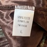 Theme Velvet Boho Print Mini Dress Women's Size L Retro Festival Style Size L Photo 7