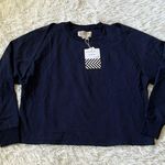 Free People New Sandrine Rose Women’s sweatshirt in Navy blue size XS Photo 0