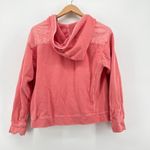 Tommy Bahama  Sunray Cove Hybrid Pullover Sweatshirt Coral Cotton V Neck Medium Photo 4
