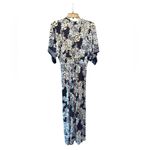 Lilly Pulitzer Wisteria Elbow Sleeve V-Neck Maxi Dress Low Tide Navy Size 6 NWT Photo 8