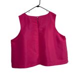 Kate Spade Target Pink Bow Shell Tank Sz 4X NWT Feminine Coquette Girly Photo 2