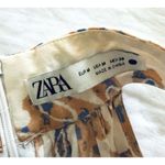 ZARA  Belted Print Halter Dress Photo 8