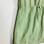 Pistola  Mariah green “eucalyptus” shirt sleeve drawstring waist utility dress. S Photo 5