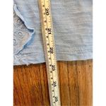 Talbots 🚨 SALE blue eyelet scallop front cotton tank size small Photo 5