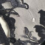 Vintage Scott McClintock Velvet Dress Lace Sequins Peplum 80s 90s‎ Drama Formal Black Photo 13