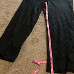 Westbound Black straight leg slacks w/ silver buttons Photo 5