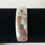 22 kt gold silver Lisa Ceccorulli Vintage Cuff Bracelet Brutalist Minimalist Photo 5