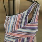 Becca 💕 South Coast Arabella One Shoulder One Piece Swimsuit Starry Night M NWT Photo 10