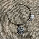 ALEX AND ANI  “Sister” Bangle Charm Bracelet Photo 0