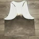 Athleta Two Shanti Crop Tank Tops Blue Brown Size Small Photo 6
