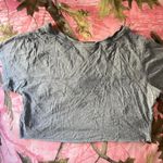 LA lakers grey crop top tee shirt Photo 4