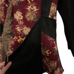FERATELLI black floral faux fur Jacket
Blazer cardigan size large Photo 1
