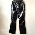 Good American ‎ Good Classic Bootcut Faux Leather Pants Black 6 / 28 Photo 5