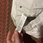 frame denim WHITE SUSTAINABLE BUTTON FLY SHORTS HIGH RISE Photo 3