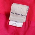 Gap Bright Red Cotton Blazer Jacket Photo 5