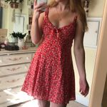Francesca's Red Sundress Photo 3