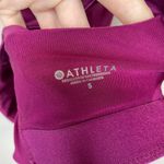 Athleta  Purple Sports Bra S Womens Racerbook Padded Activewear Athletic Photo 4