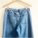 Banana Republic  Slouchy Jean Relaxed Girlfriend Size 29/8 Medium Wash Cuffed Photo 3