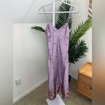 Free People  On‎ My Own Floral Satin Nightgown Dress XS Photo 2