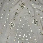 carole little Vintage  beaded and sequin flare skirt boho moroccan style size 14 Photo 2