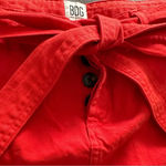 BDG  Urban Outfitters Twill Frayed Mini Skirt red size M Photo 3