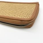 Jewell By Thirty One Zippy Wallet All About The Benjamins Diamond Straw Boho Brown Photo 1