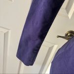 American Apparel  purple mock neck long sleeve top Photo 1