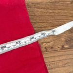 Verbo 100% linen red jumpsuit short sleeve size M Size M Photo 13