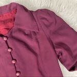 Burgundy holidays classy party cocktail long sleeves dress Red Size undefined Photo 9