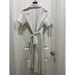 Alexis  White Stripe Vivien Wrap Dress Sz S Photo 7