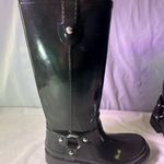Michael Kors  Glossy Black Rain Boots Photo 6