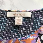 Ella Moss  Delilah Purple Floral Top Photo 3