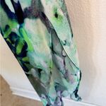 Charlie Jade  Green and Blue Floral Maxi Dress size Large Photo 8