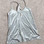 Madewell Silver Velvet Pajama Cami Tank Top Photo 0