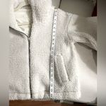 Lululemon Cinchable Fleece Zip Up Jacket White Opal Pockets Size 6? Photo 12