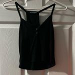 Brandy Melville  Black Buttoned tank top Photo 1